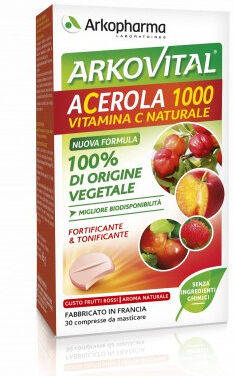 ARKOPHARMA Arkovital - Acerola 1000 30 Compresse Masticabili