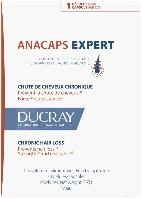 DUCRAY Anacaps Expert - Capelli/unghie 30 Capsule