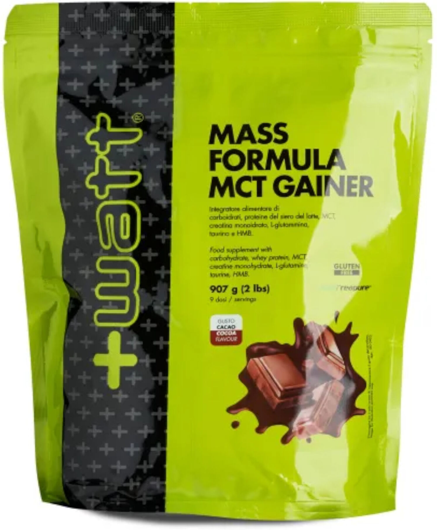 +WATT Mass Formula Mct Gainer Cacao 907g