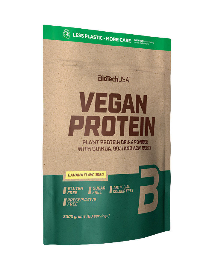 BIOTECH USA Vegan Protein 2000 Grammi Frutti Di Bosco