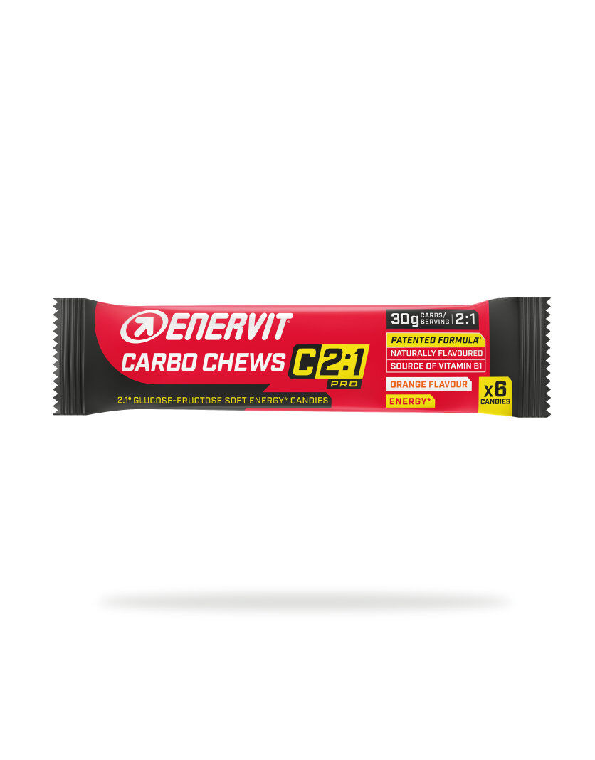 ENERVIT Carbo Chews C2:1 Pro 34 G Orange