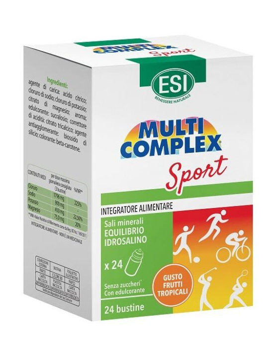 ESI Multicomplex Sport 24 Bustine Frutti Tropicali