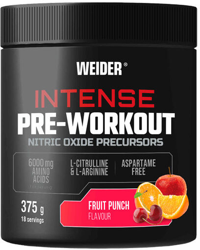 WEIDER Intense Pre Workout 375 G Fruit Punch