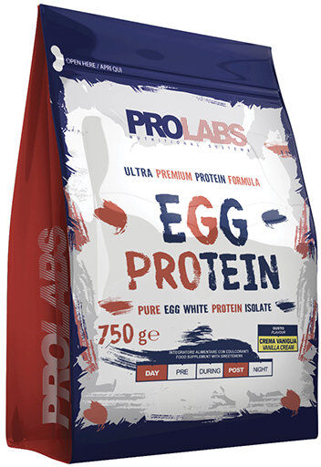 PROLABS Egg Protein 750 Grammi Crema Vaniglia