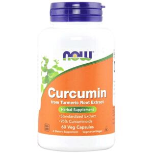 NOW FOODS Curcumin 60 Capsule Vegetali NOW FOODS Curcumin 60 Capsule Vegetali