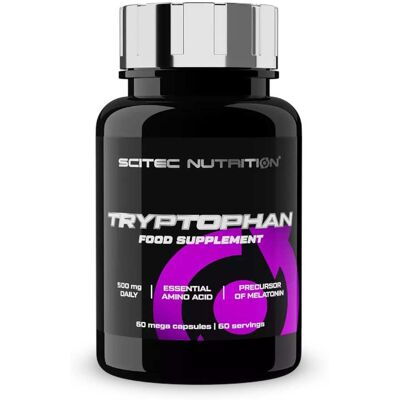 Scitec Nutrition Tryptophan - Supporta il recupero muscolare - 60 capsule Scitec Nutrition Tryptophan - Supporta il recupero muscolare - 60 capsule
