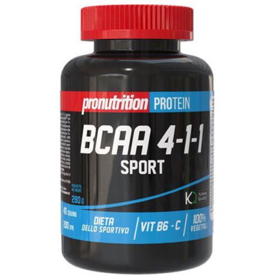 PRONUTRITION Bcaa Sport 4:1:1 200 Compresse PRONUTRITION Bcaa Sport 4:1:1 200 Compresse