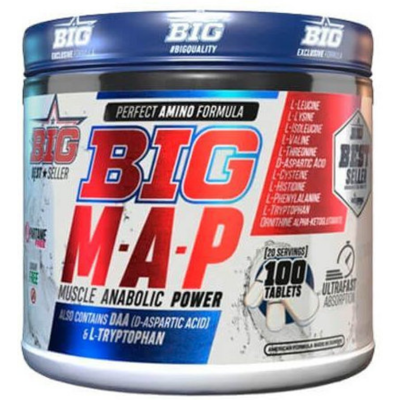 Big MAP Potere Anabolico Muscolare - Aminoacidi per la crescita muscolare Big MAP Potere Anabolico Muscolare - Aminoacidi per la crescita muscolare