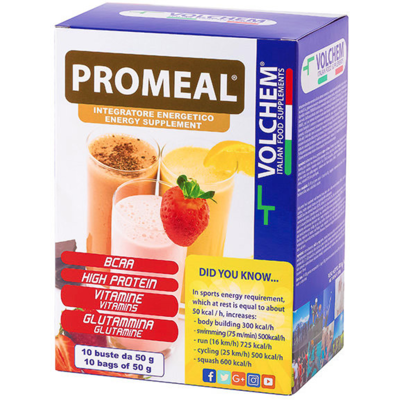 VOLCHEM Promeal 10 Buste Da 50 Grammi VOLCHEM Promeal 10 Buste Da 50 Grammi