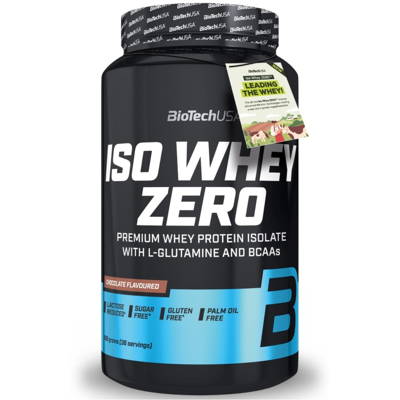 BioTech USA Iso Whey Zero - Fragola - Polvere proteica BioTech USA Iso Whey Zero - Fragola - Polvere proteica