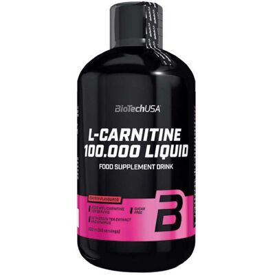 BioTechUSA L-Carnitine 100000 - Mela - 500 ml - Energia e Metabolismo dei Grassi - Fitness BioTechUSA L-Carnitine 100000 - Mela - 500 ml - Energia e Metabolismo dei Grassi - Fitness