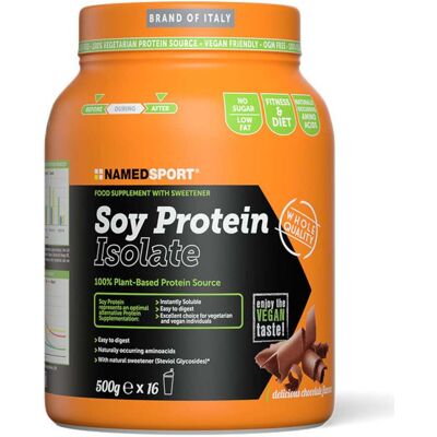 NAMED SPORT Soy Protein Isolate 500 Grammi NAMED SPORT Soy Protein Isolate 500 Grammi