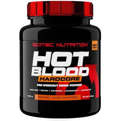 SciTec Hot Blood Hardcore - Punch Tropical - 700 grammi SciTec Hot Blood Hardcore - Punch Tropical - 700 grammi