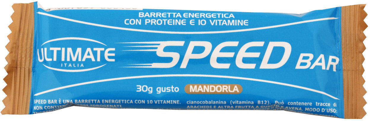 ULTIMATE ITALIA Speed Bar 1 Barretta Da 30 Grammi Mandorla