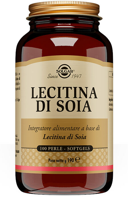 SOLGAR Lecitina Di Soia 100 Perle Softgels