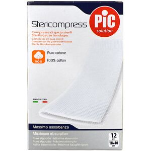 PIC Stericompress Compresse Di Garza Sterili 12 Pcs 18x40cm