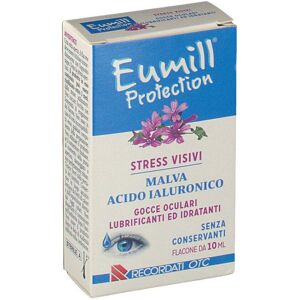 EUMILL Protection Stress Visivi Gocce Oculari Lubrificanti E Idratanti 1 Flacone Da 10ml