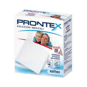 PRONTEX Softex Compresse In Tessuto Non Tessuto 100 Compresse Da 10 Cm X 10 Cm