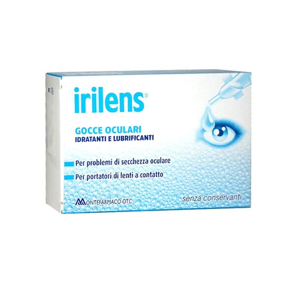 iridina irilens gocce oculari idratanti e lubrificanti 15 monodose sterili da 0,5 ml richiudibili