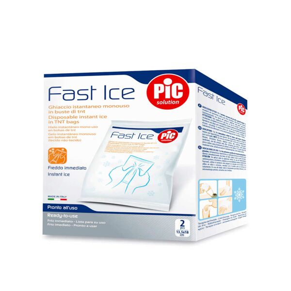 pic fast ice ghiaccio istantaneo monouso 2 pcs