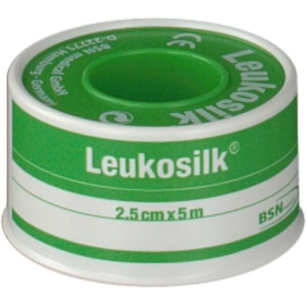 bsn medical leukosilk 1 cerotto da 2,5cmx5m