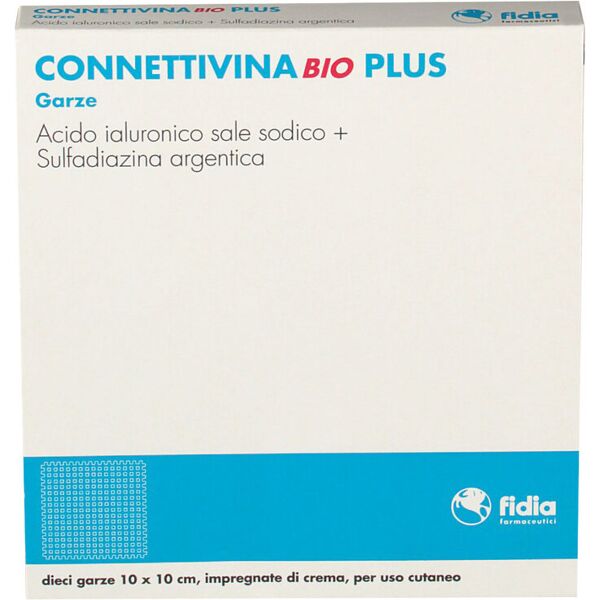 connettivina bio plus garze 1 confezione