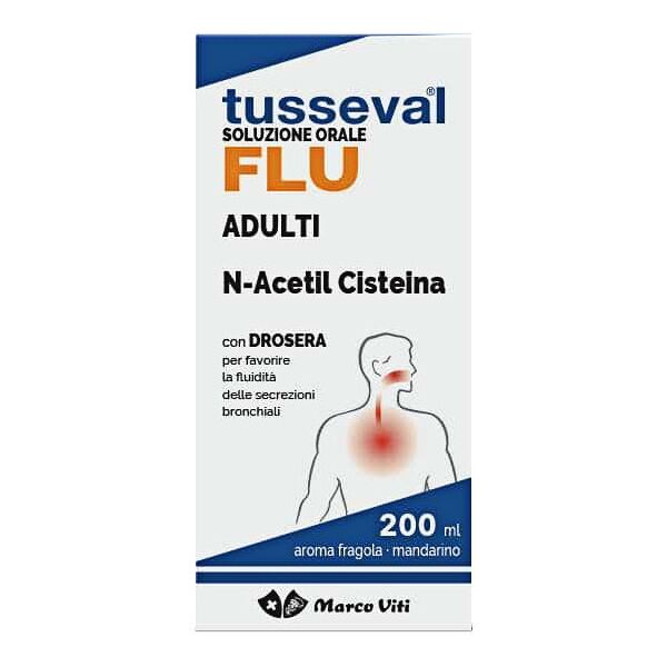 marco viti tusseval-flu soluzione orale adulti 200ml