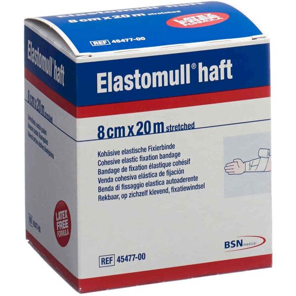 bsn medical elastomull haft 1 benda da 8cmx20m