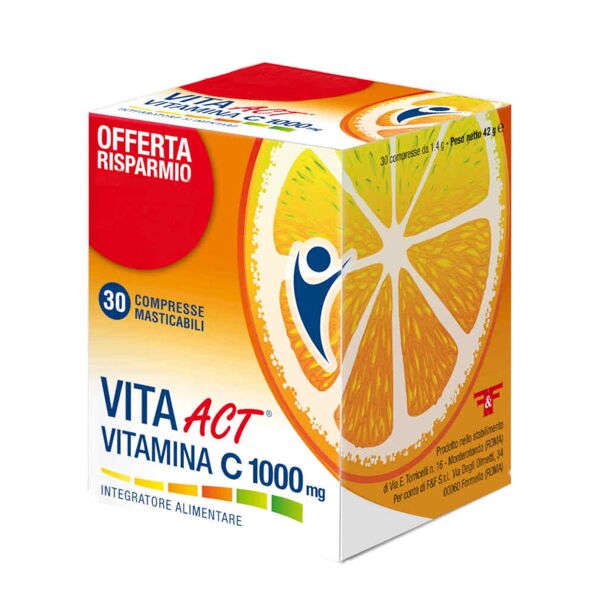 linea act vita act vitamina c 30 compresse