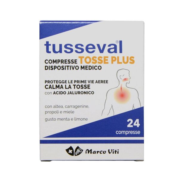 marco viti tusseval - tosse plus 24 compresse