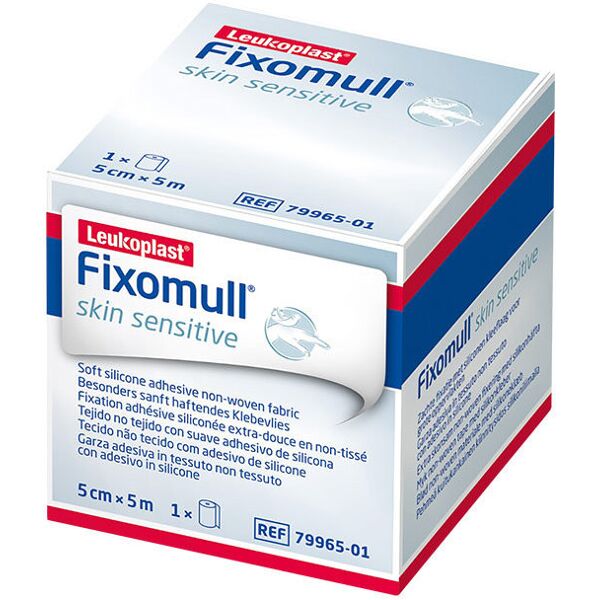 bsn medical leukoplast - fixomull skin sensitive 5 cm x 5 m