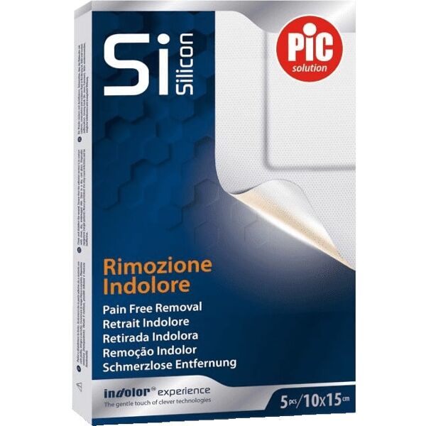 pic silicon - cerotto rimozione indolore 5pcs 10 cm x 15 cm