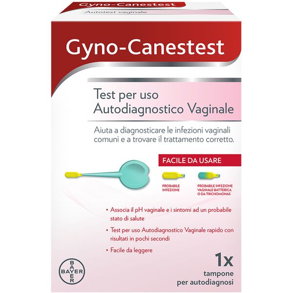 canesten gyno-canestest autotest vaginale 1 tampone vaginale