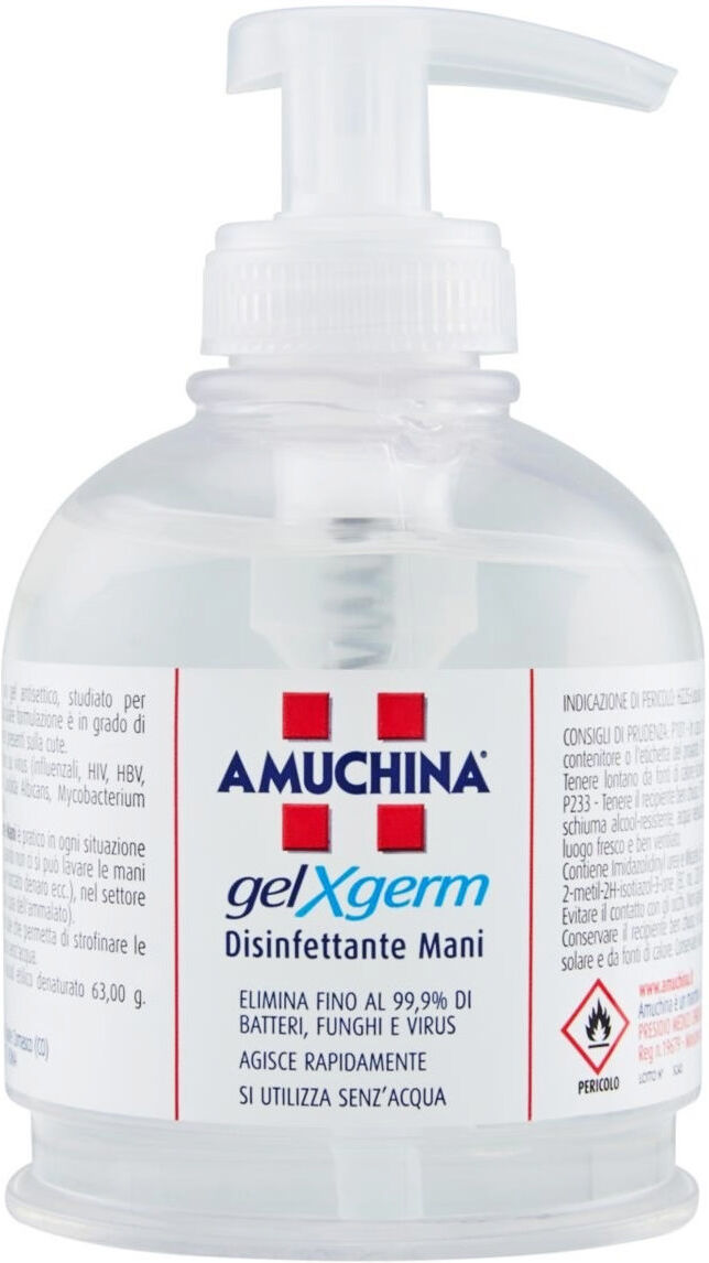 amuchina gel x-germ disinfettante mani 250 ml