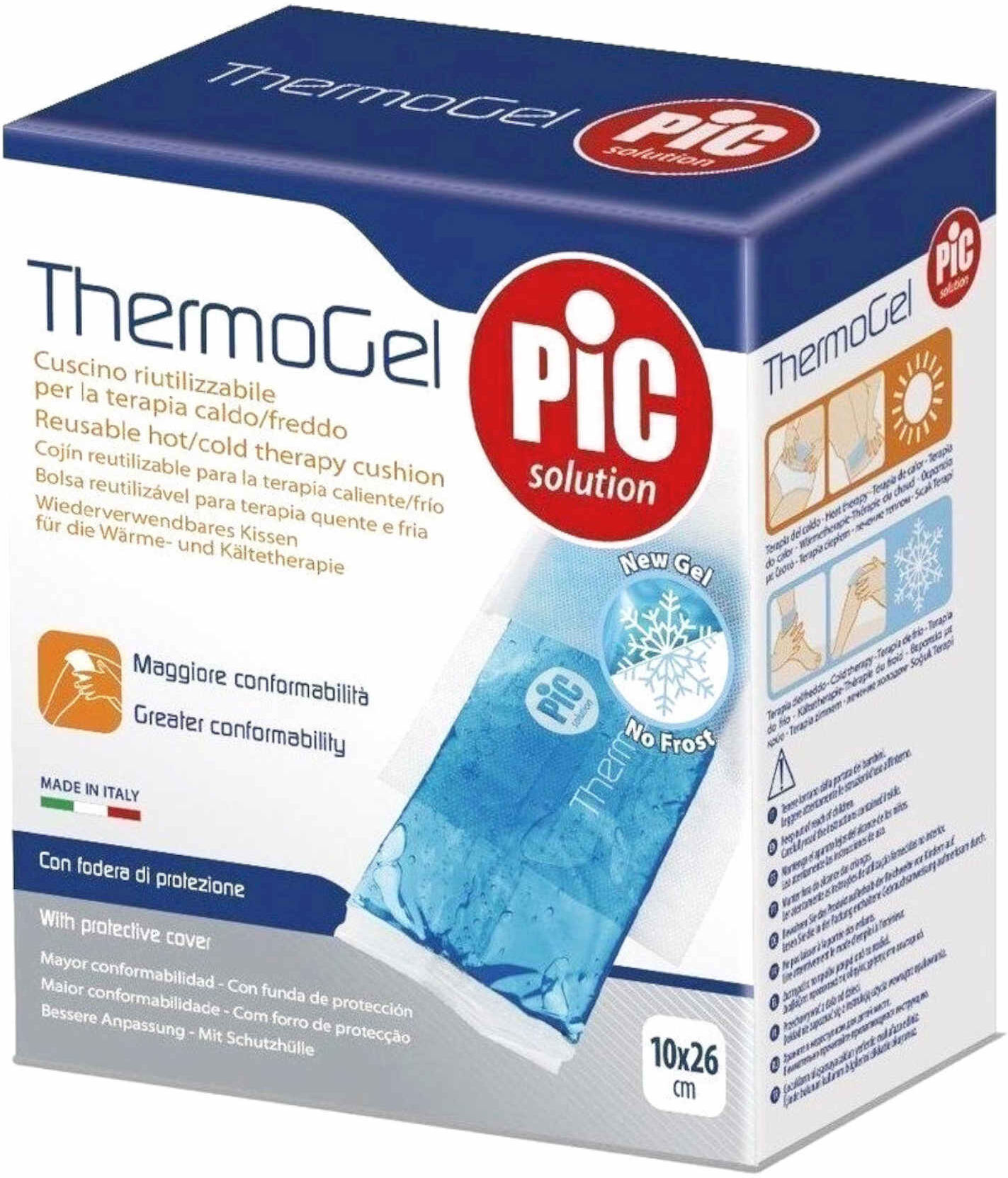 pic thermogel per la terapia caldo/freddo 10cm x 26cm