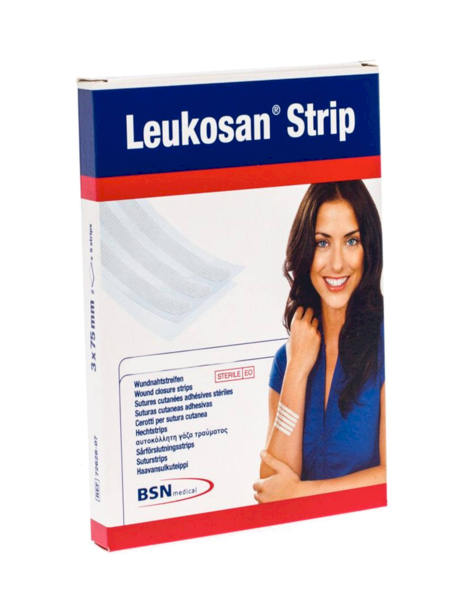 bsn medical leukosan strip 2 buste x 6 cerotti da 6mmx38mm