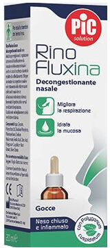 pic rinofluxina decongestionante nasale gocce 20ml