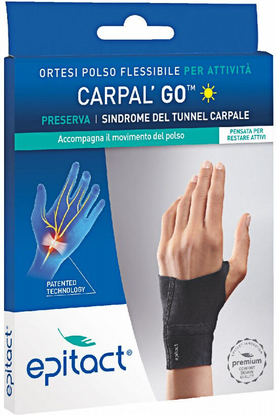 epitact carpal' go 1 ortesi polso mano sinistra mano sinistra tg.l