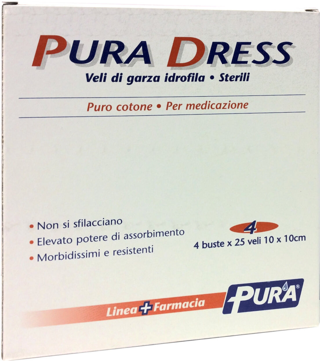 bsn medical sixtem life - pura dress 4 buste x 25 veli 10 cm x 10 cm