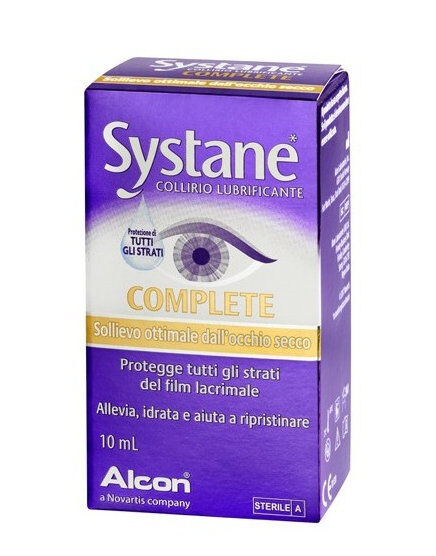 systane complete - collirio lubrificante 10ml