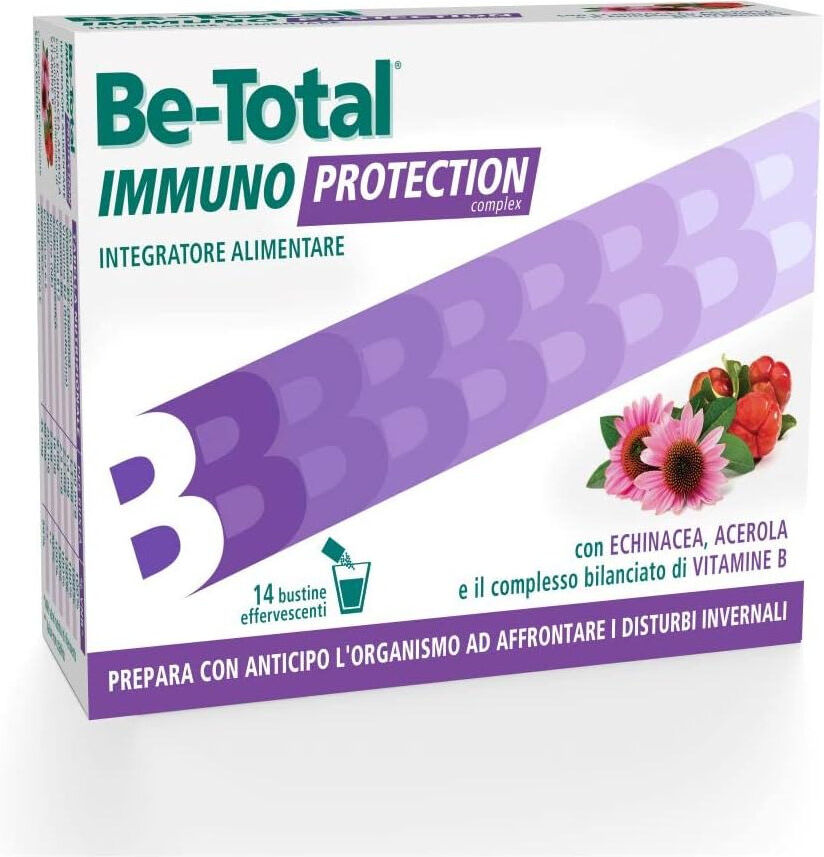 be-total immuno protection complex 14 bustine da 3,5 grammi agrumi