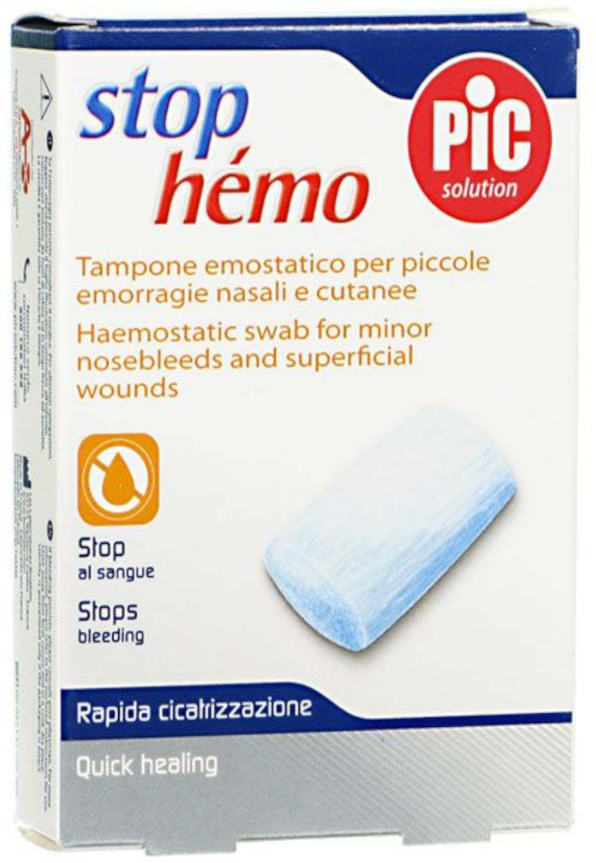 Stop Hémo Tampone Emostatico Per Piccole Emorragie Nasali 5 Tamponi