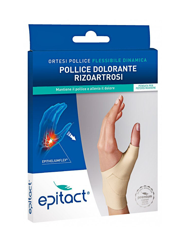 EPITACT Pollice Dolorante Rizoartrosi 1 Ortesi Pollice (Sinistro) Mano Sinistra Tg. S