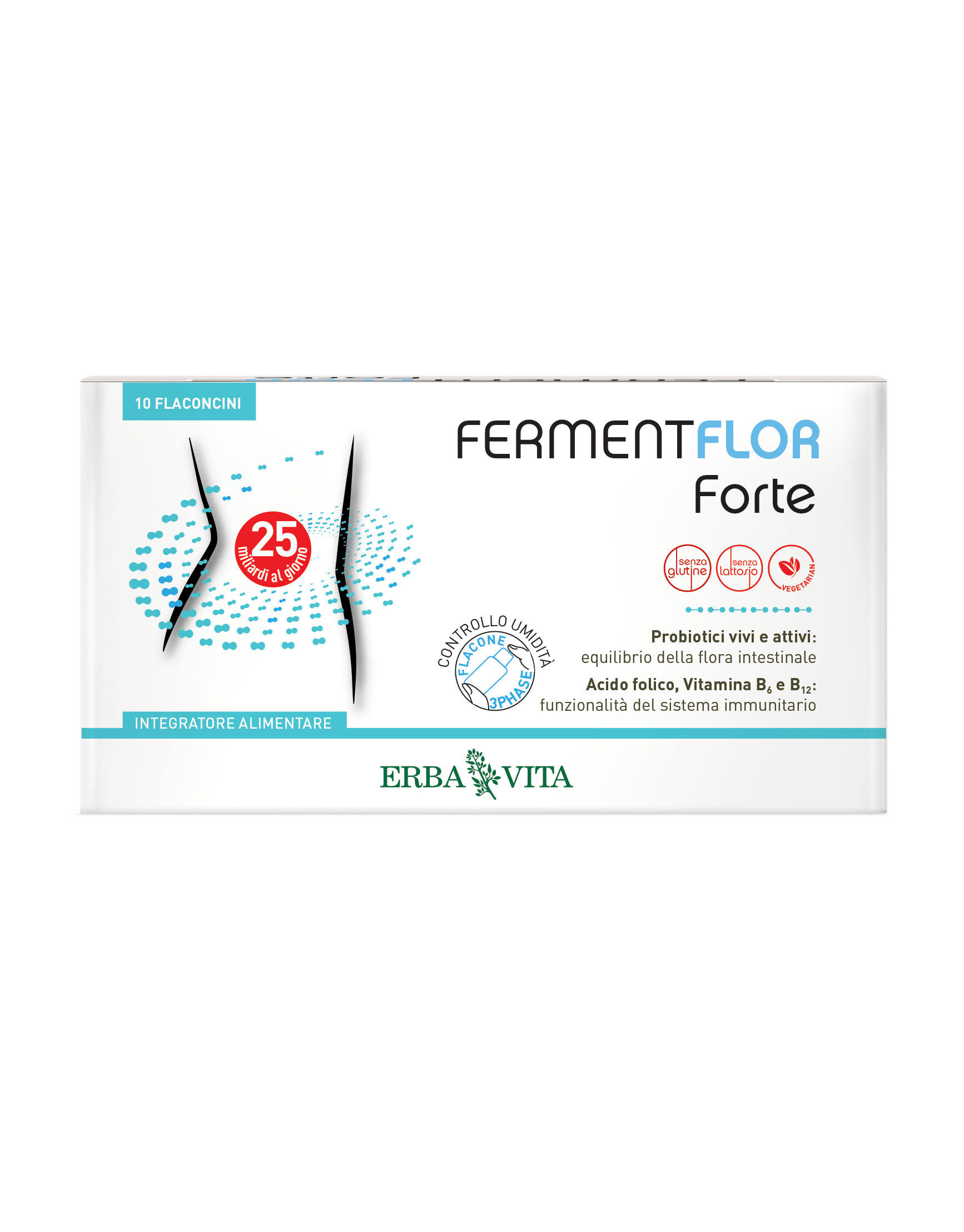 ERBA VITA Fermentflor Forte 10 Flaconcini Da 8ml