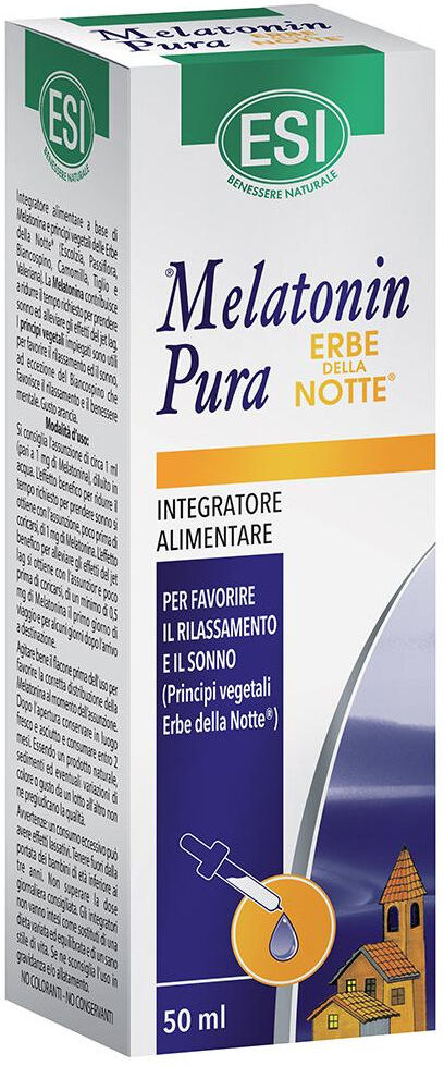 ESI Melatonin Pura Gocce Erbe Notte 50ml