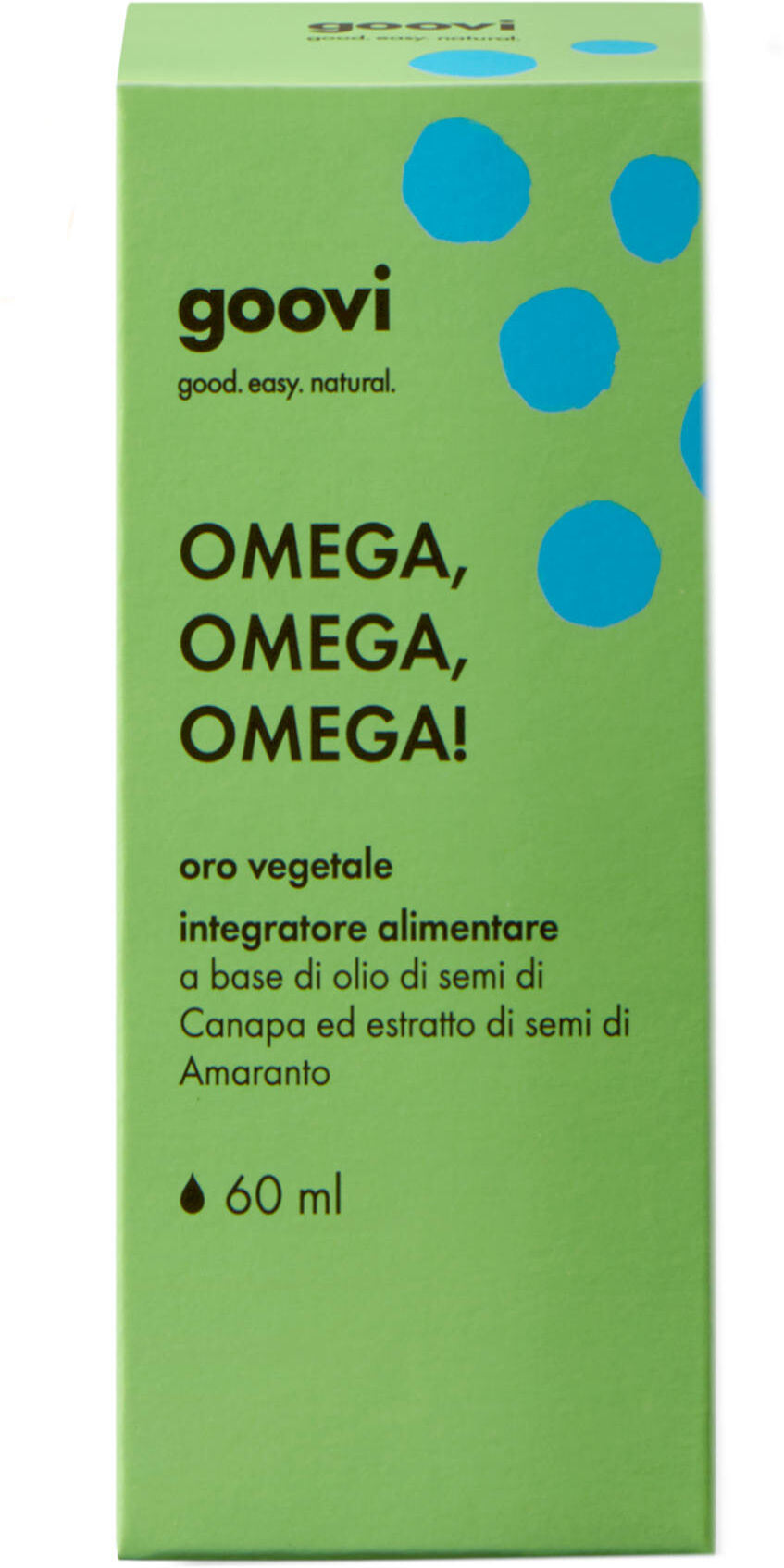 goovi omega, omega, omega! - oro vegetale 60ml