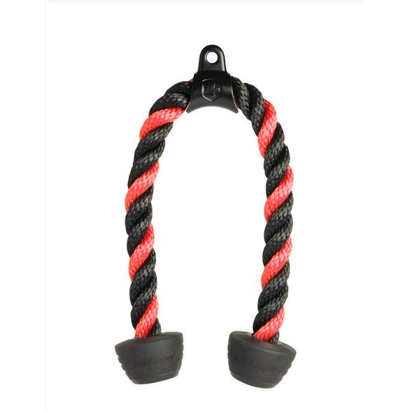 harbinger 26 tricep rope colore: nero / rosso