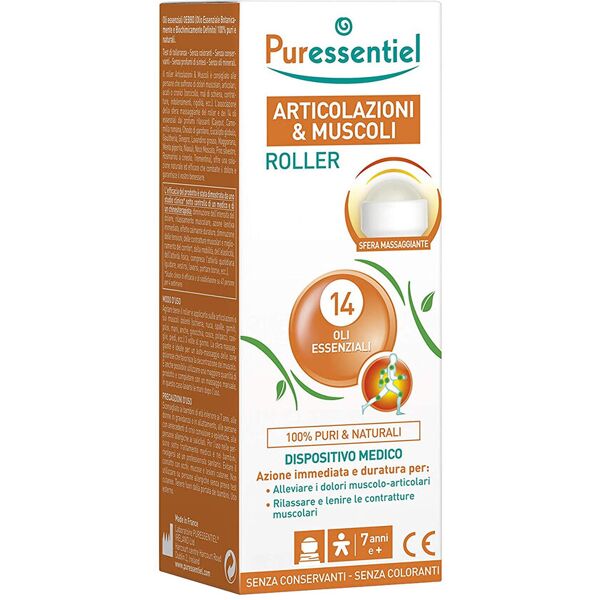 puressentiel articolazioni e muscoli - pure heat roller 75 ml