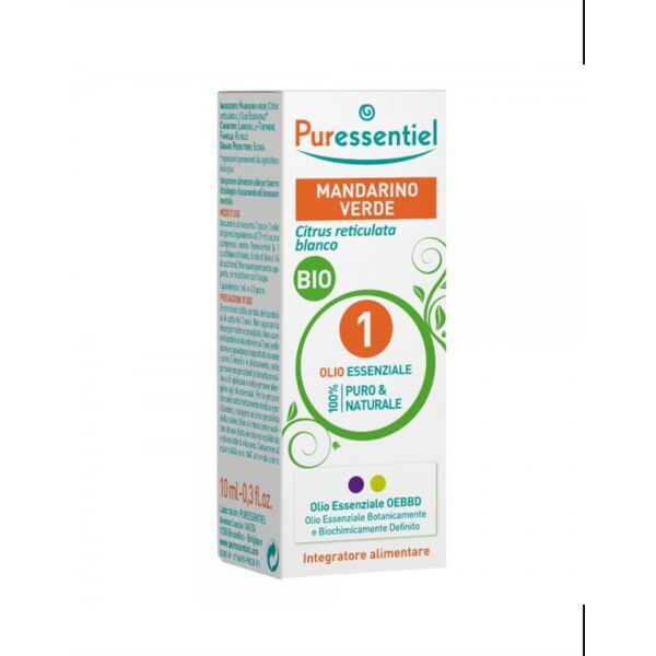 puressentiel oli essenziali - mandarino verde bio 10ml