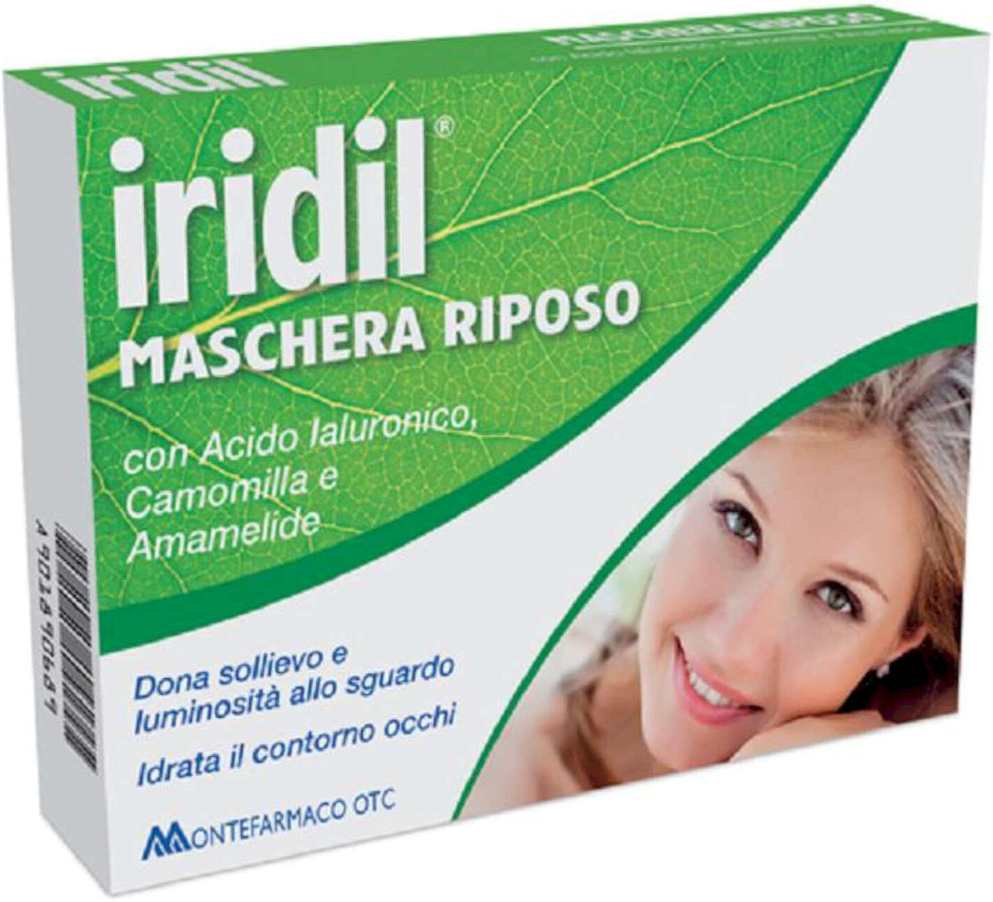 IRIDINA Iridil Maschera Riposo Occhi 4 Maschere Da 7 Ml